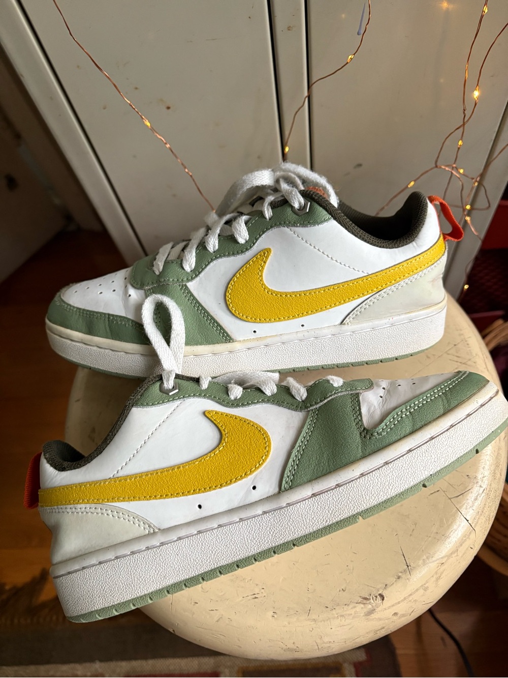 Nike Kids Grade School Court Borough Low Recraft Shoes FV3648-171 Size US 6 - Picture 2 of 16